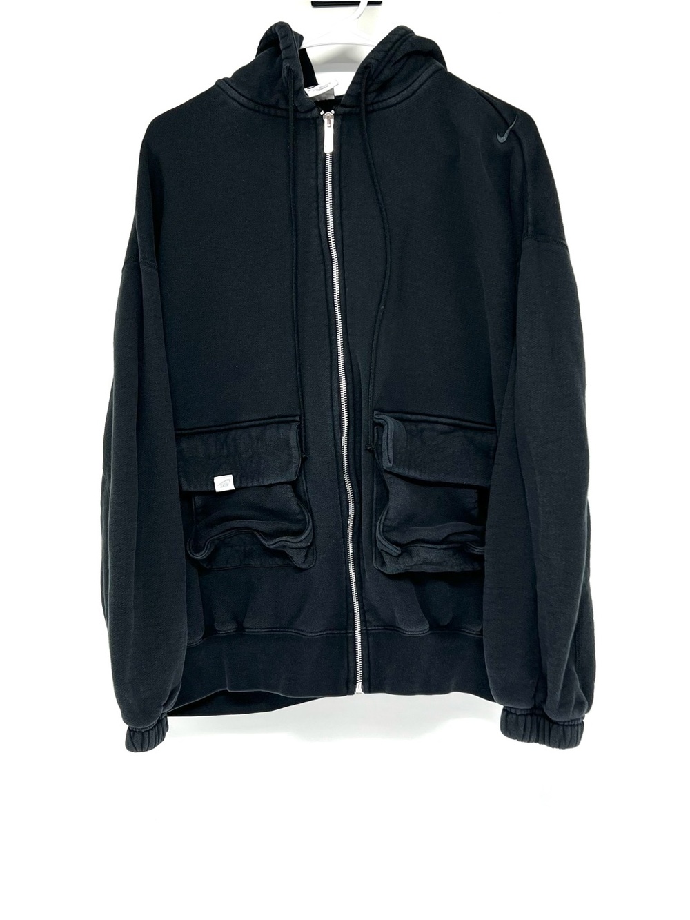 Nike women’s zip up jacket oversized medium